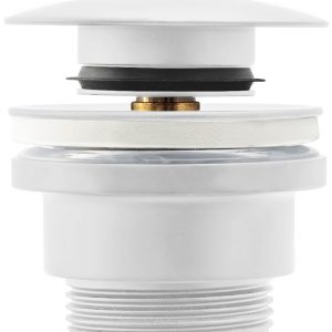 Dop pentru lavoar universal click-clack Rea Alb