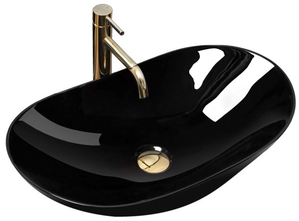 Lavoar pentru blat Rea Royal 60 Black