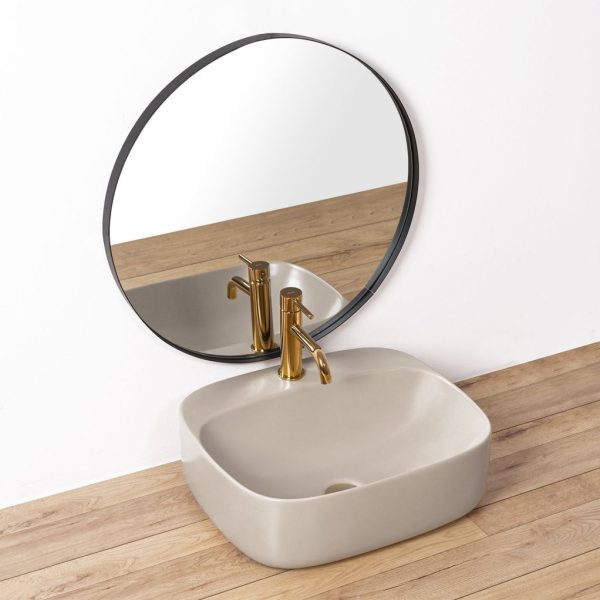 Lavoar pentru blat Rea Luiza 50 Grey MAT