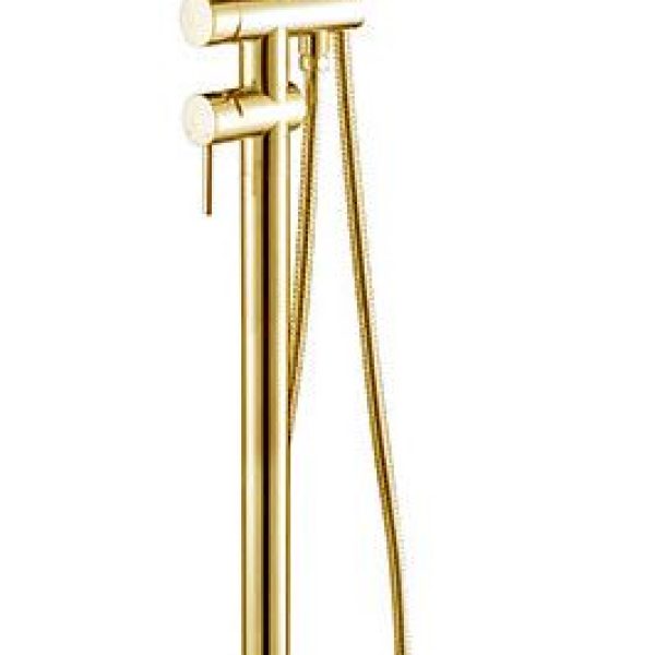 Baterie pentru cada Freestanding Rea Lungo Ortis Auriu Gold