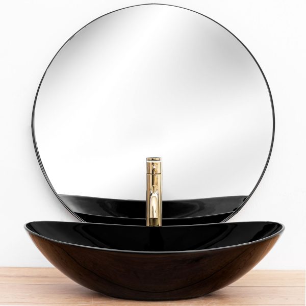 Lavoar pentru blat Rea Royal 60 Black - imagine 4