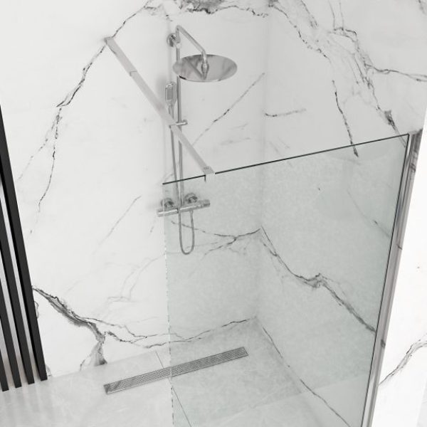 Panou de dus Rea Aero N 90 Transparent