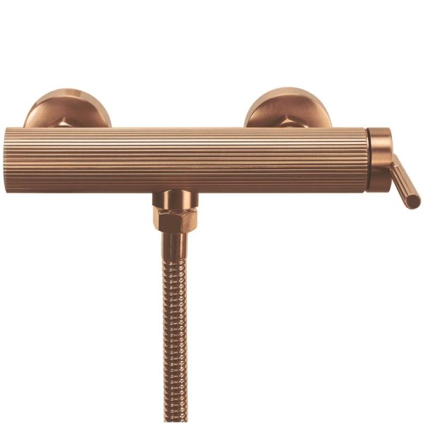 Baterie de duș REA Argon BRUSH COPPER