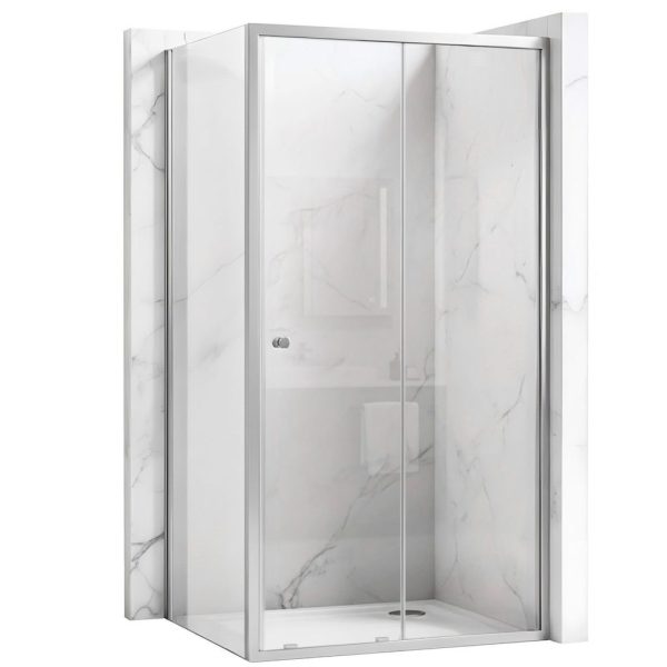 Cabina de dus Rea Primo Slide 100x100 Chrome