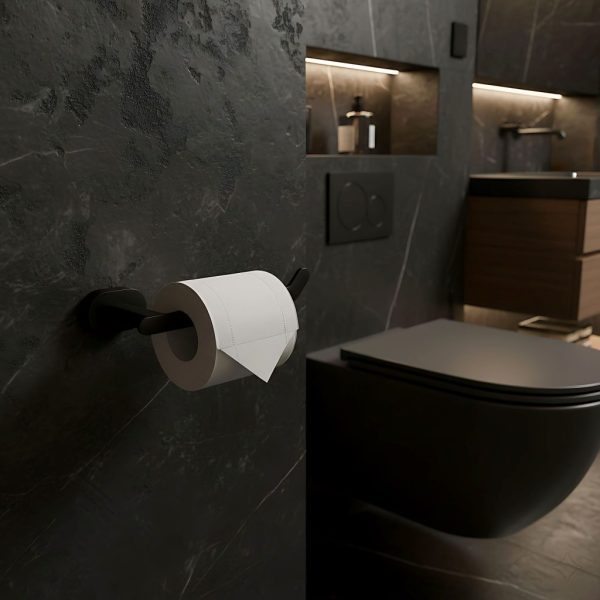 Suport hârtie igienică 109 Til Black