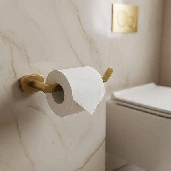 Suport hârtie igienică 109 Til Brush Gold