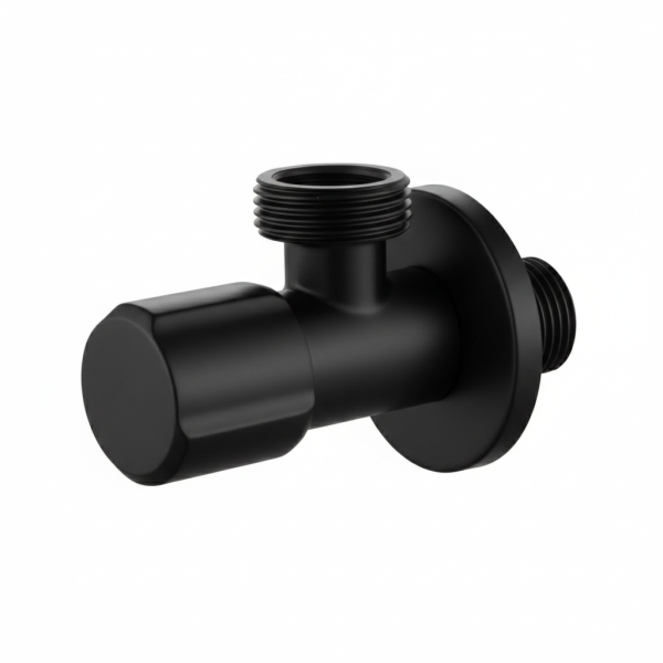 Robinet colțar 02 1/2" x 3/4" Black