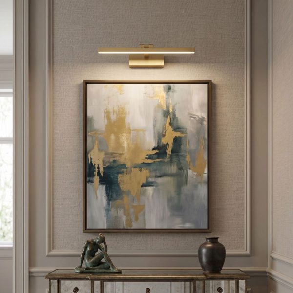 Aplică LED pentru baie APP1863-1W 40cm BRUSH GOLD