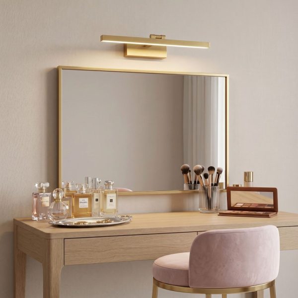 Aplică LED pentru baie APP1864-1W 60 cm BRUSH GOLD